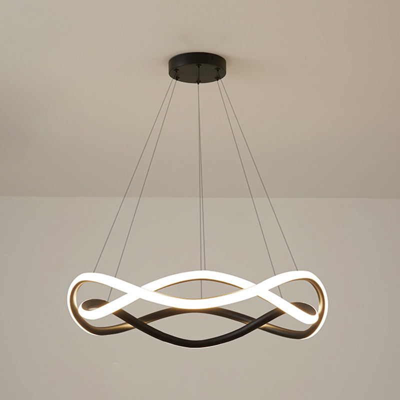 Simple Modern Characteristic Style LED Chandelier Pendant Light for Dining Room Living Room