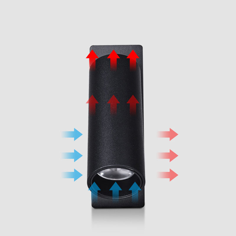 Moderne metalen leeswandverlichting 1-licht cirkelcirkel lampje voor slaapkamer