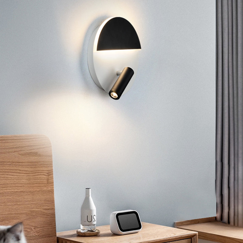 Minimalismo de metal Luz de pared Luz de luz LED LED LED para dormitorio