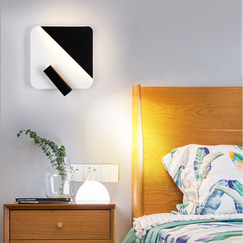 Minimalismo de metal Luz de pared Luz de luz LED LED LED para dormitorio