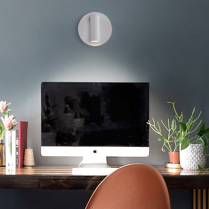 Modern Reading Wall Sconce 1-Light Metal Wall Mounted Lighting for Bedroom