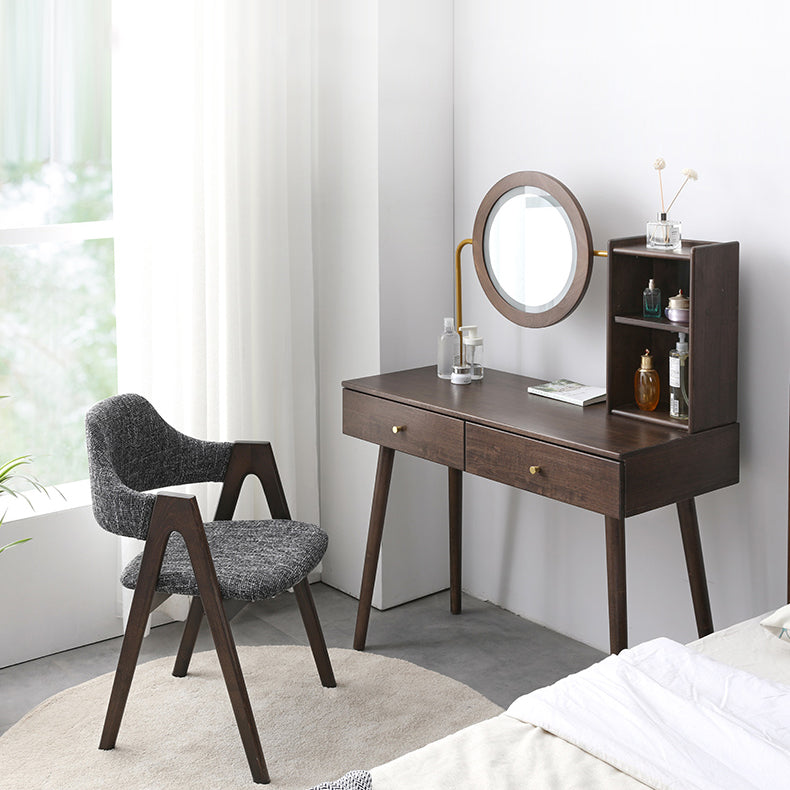 Modern Solid Wood Opening Back Dining Arm Chair Kitchen Dining Arm Chair