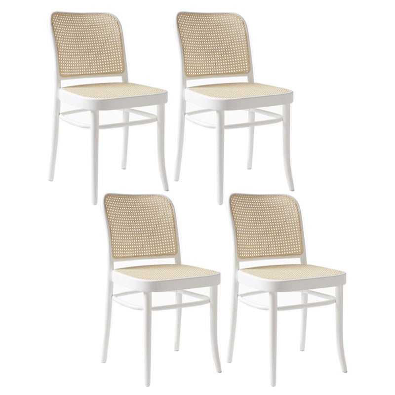 Modern Style Solid Wood Dining Room Kitchen Chair Open Back Side Chairs
