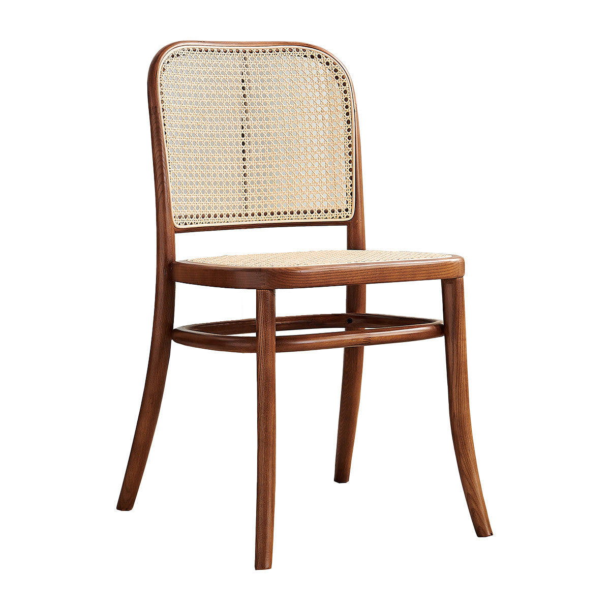 Modern Style Solid Wood Dining Room Kitchen Chair Open Back Side Chairs