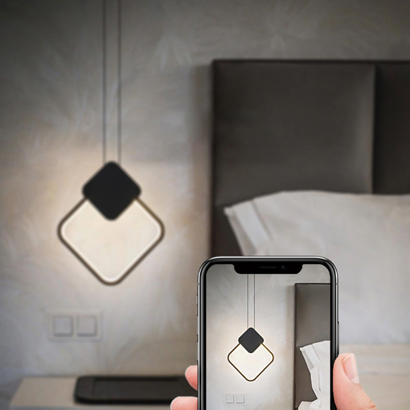 Geometric Suspended Lighting Fixture Modern Pendant Lighting for Dining Room