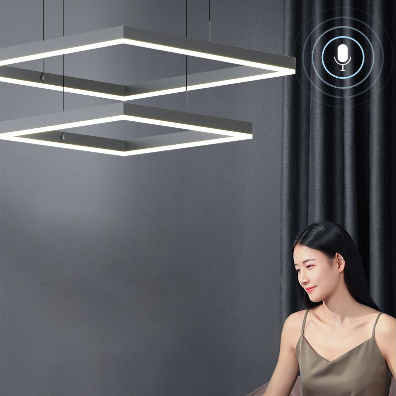 LED simple moderne LED suspendu pendant pour le salon salle à manger