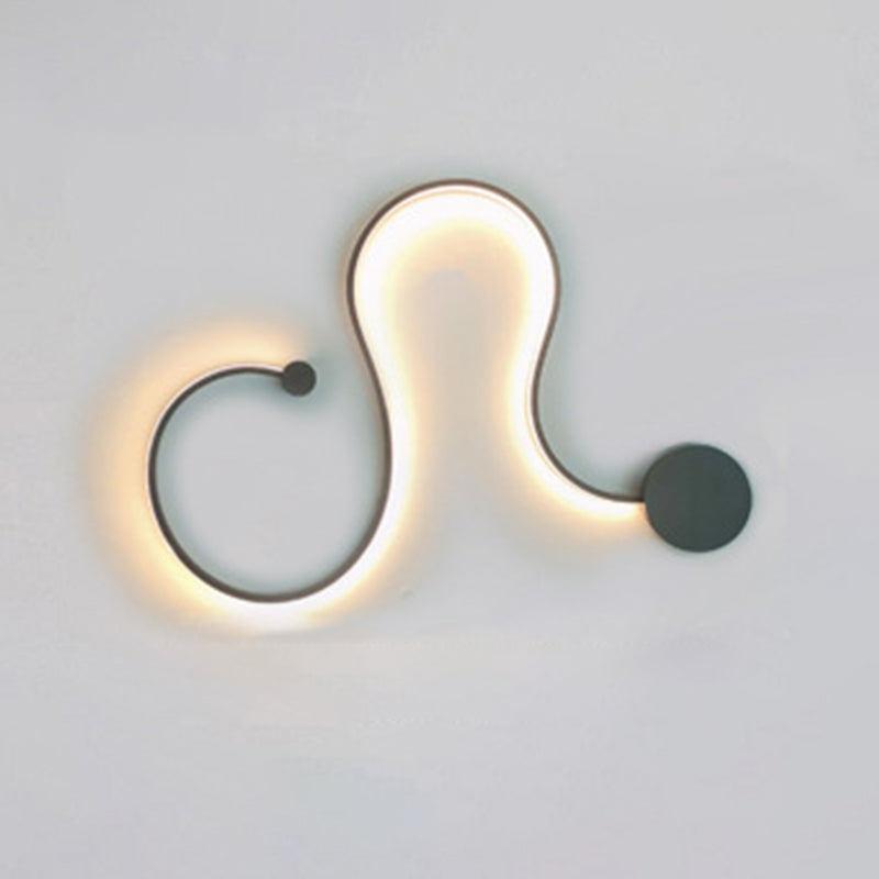 1 Licht linearer Schatten Wandleuchten moderne einfache Modestil-Wandbeleuchtung