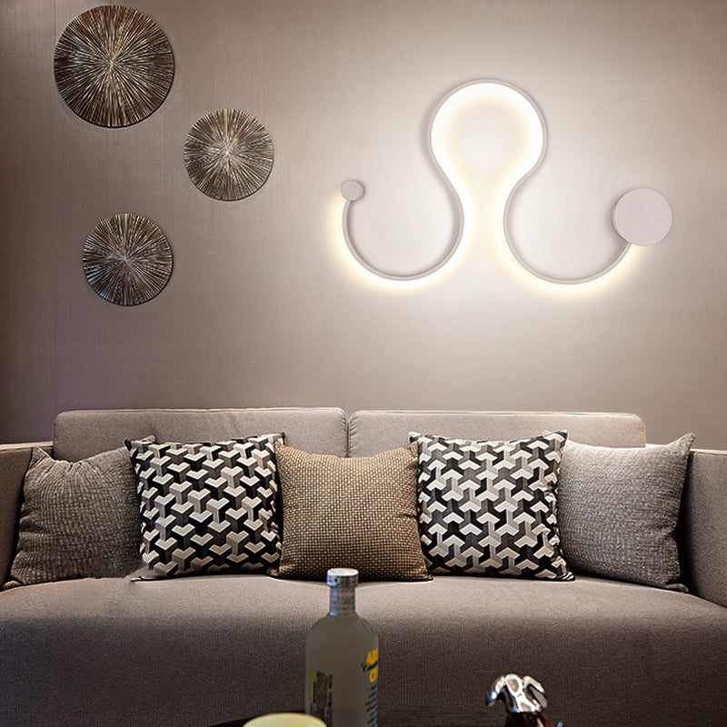 1 Licht linearer Schatten Wandleuchten moderne einfache Modestil-Wandbeleuchtung