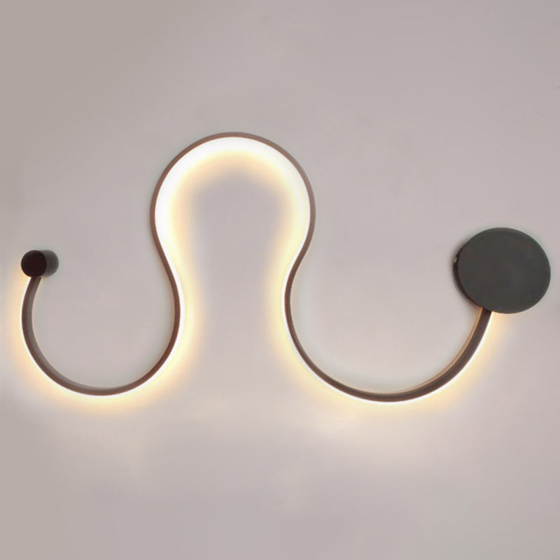 1 Licht linearer Schatten Wandleuchten moderne einfache Modestil-Wandbeleuchtung