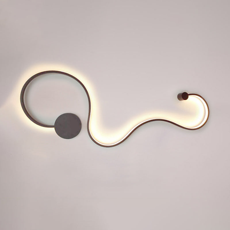 1 Licht linearer Schatten Wandleuchten moderne einfache Modestil-Wandbeleuchtung