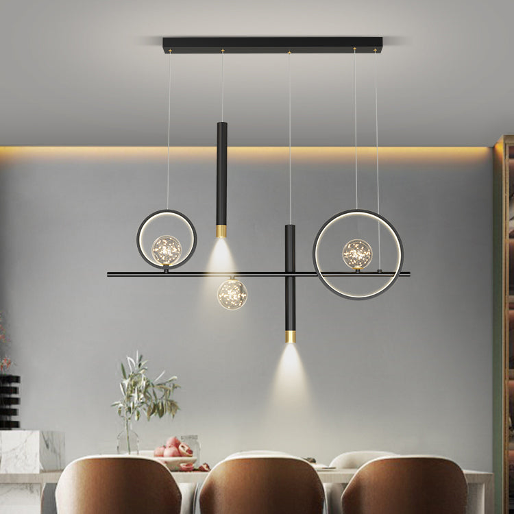 Contemporary Pendant Lights for Kitchen Island Geometric Island Lighting Ideas