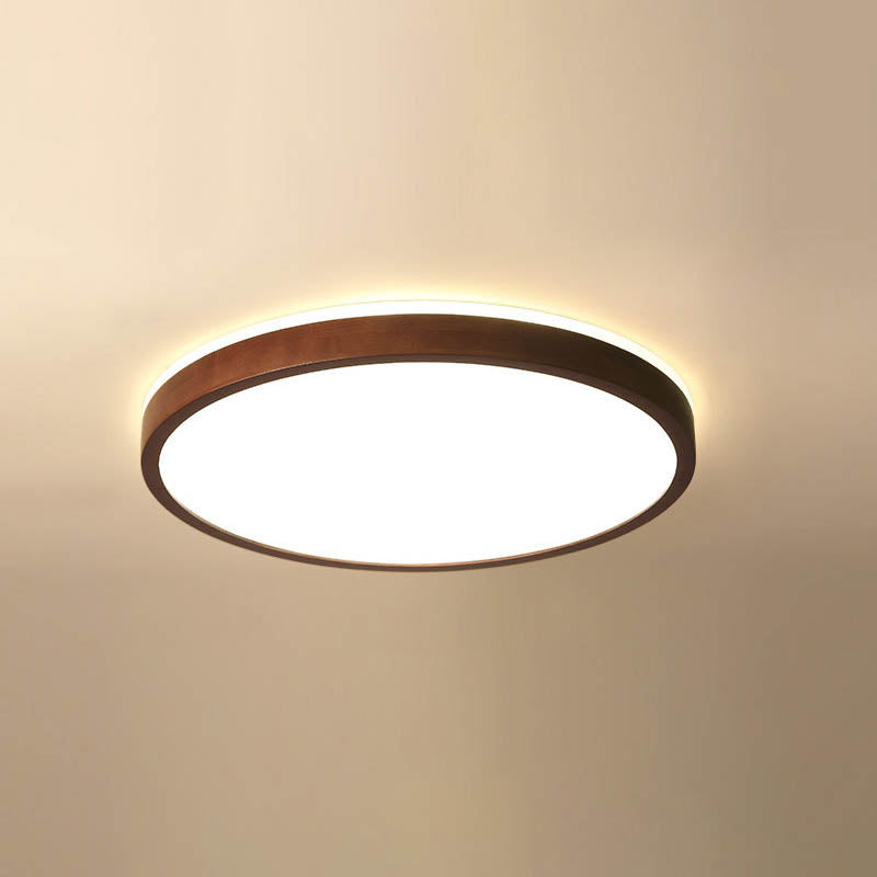 Fixation de la lumière du Mont-Flush moderne 1-Salon de la lumière Flush Mount Light avec Shade Acrylique