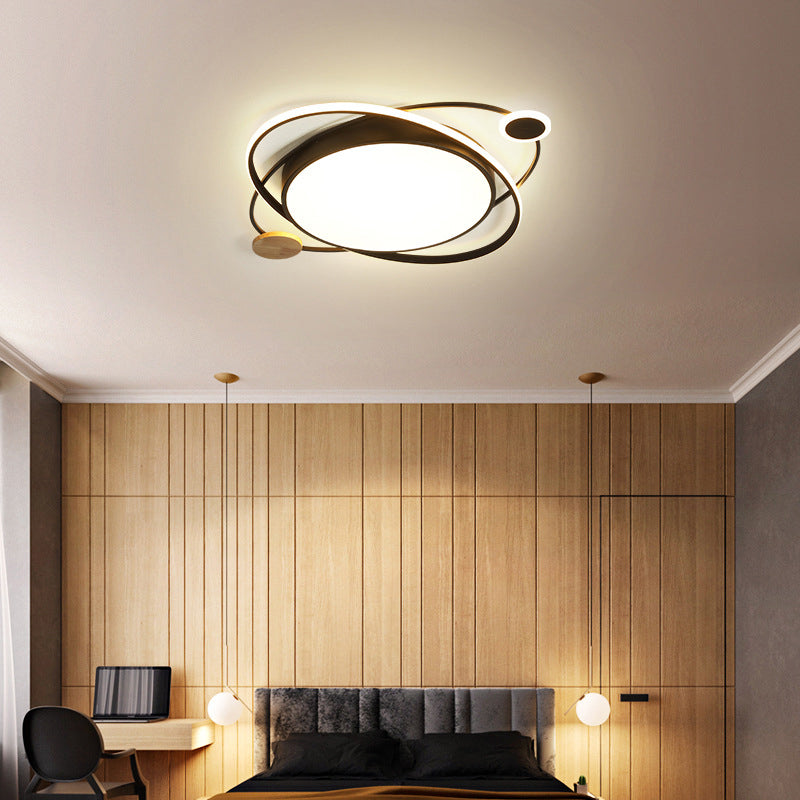 Child Bedroom Living Room Nordic Ceiling Mount Light Macron LED Overhead Lighting