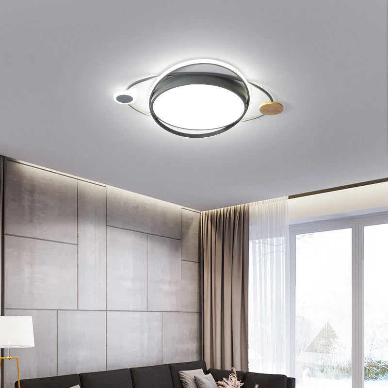 Child Bedroom Living Room Nordic Ceiling Mount Light Macron LED Overhead Lighting