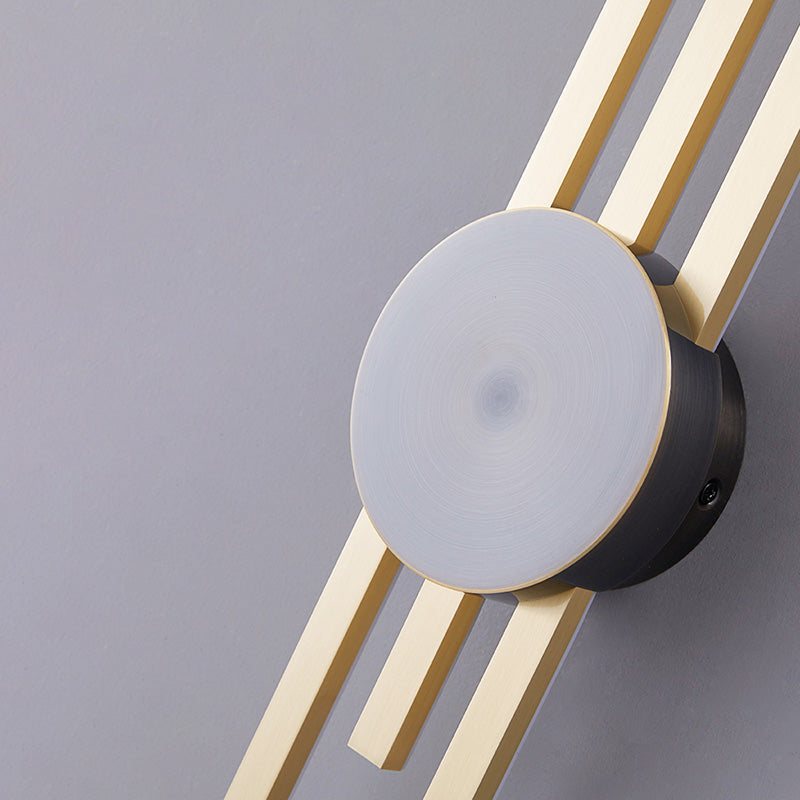 Multi Lights Metal Flush Mount Wall Sconce Modern Sconce Light Fixture for Living Room