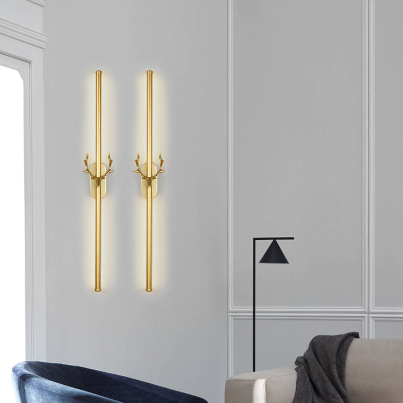 Contemporary Linear LED Lamp Wall Lighting Ideas for Living Room Sitting Room