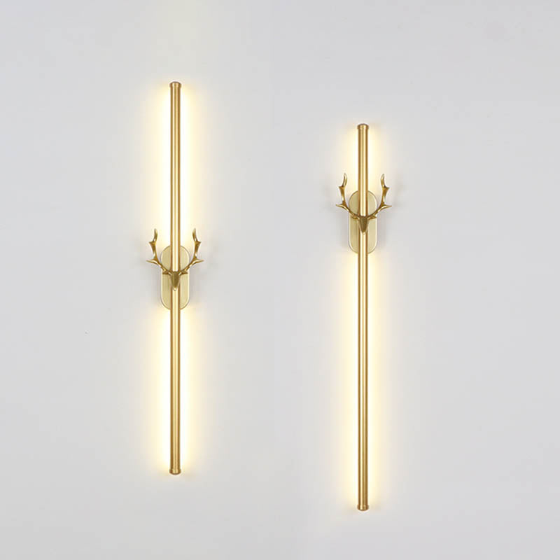 Contemporary Linear LED Lamp Wall Lighting Ideas for Living Room Sitting Room