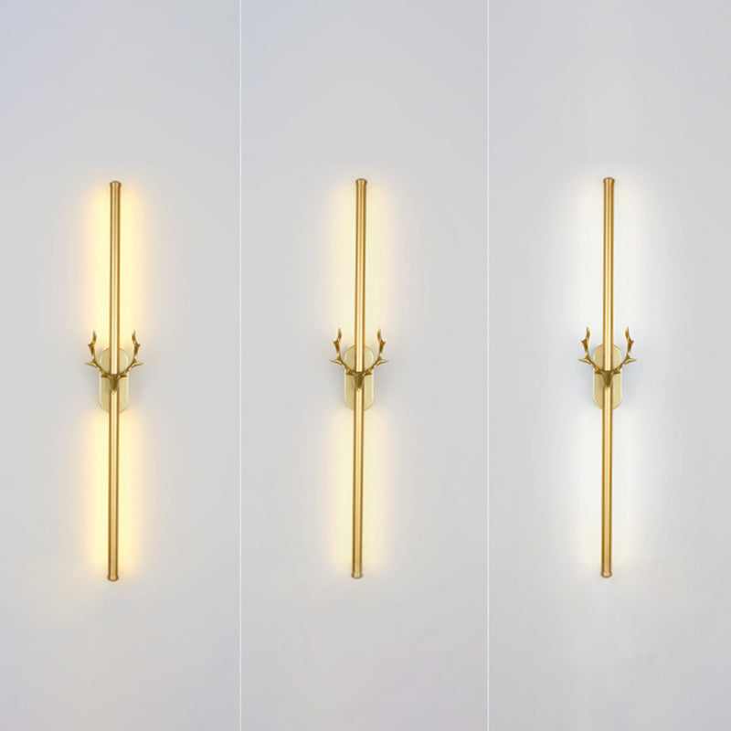 Contemporary Linear LED Lamp Wall Lighting Ideas for Living Room Sitting Room