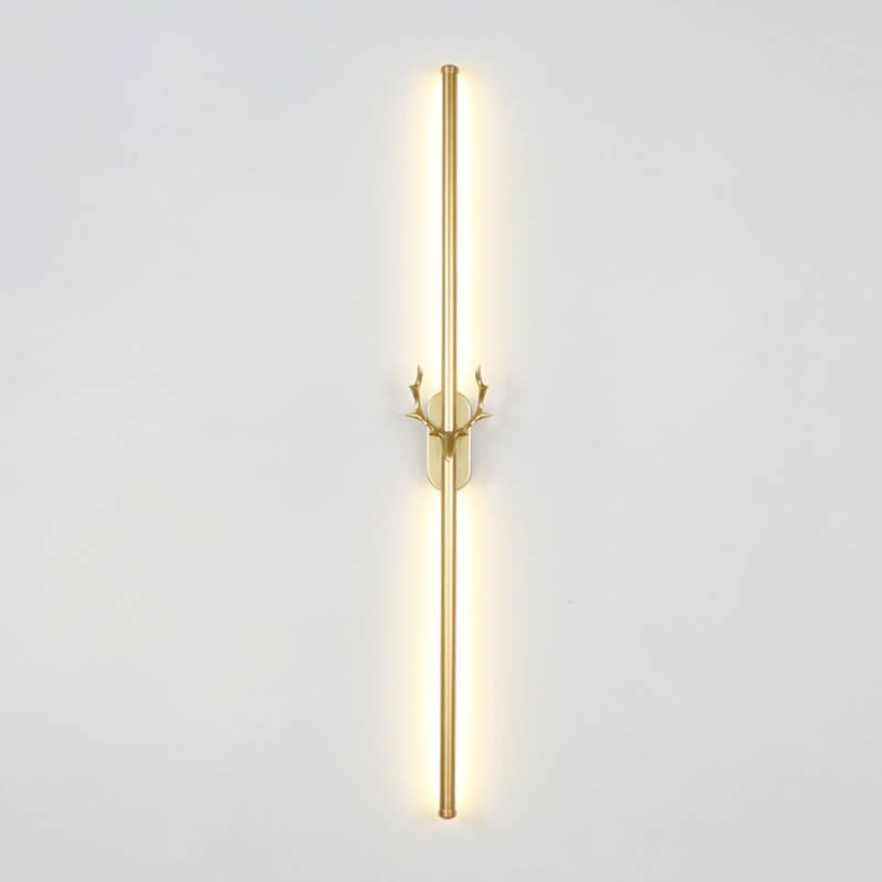 Contemporary Linear LED Lamp Wall Lighting Ideas for Living Room Sitting Room