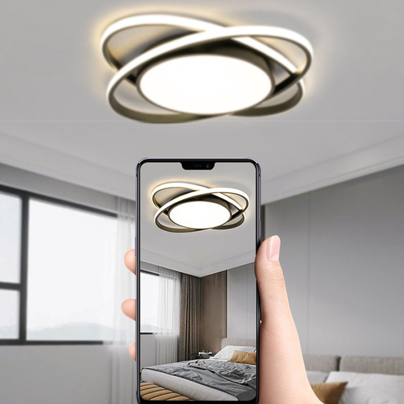 Contemporary Flush Mount Ceiling Lights Circle Led Flush Mount Ceiling Light Fixtures