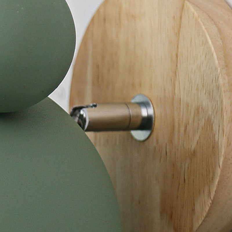 Nordic Modern Wall Sconce 1-Light Iron Wall Mounted Lighting for Bedroom