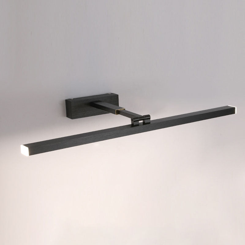 1-Light Aluminum Wall Light Sconces Linear Modern Style Vanity Wall Light Fixtures