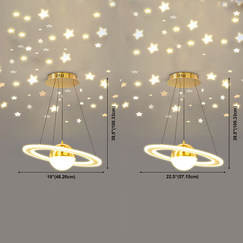 Nordic Characteristic Modern Style LED Pendant Chandelier Light for Dining Room Living Room Bedroom