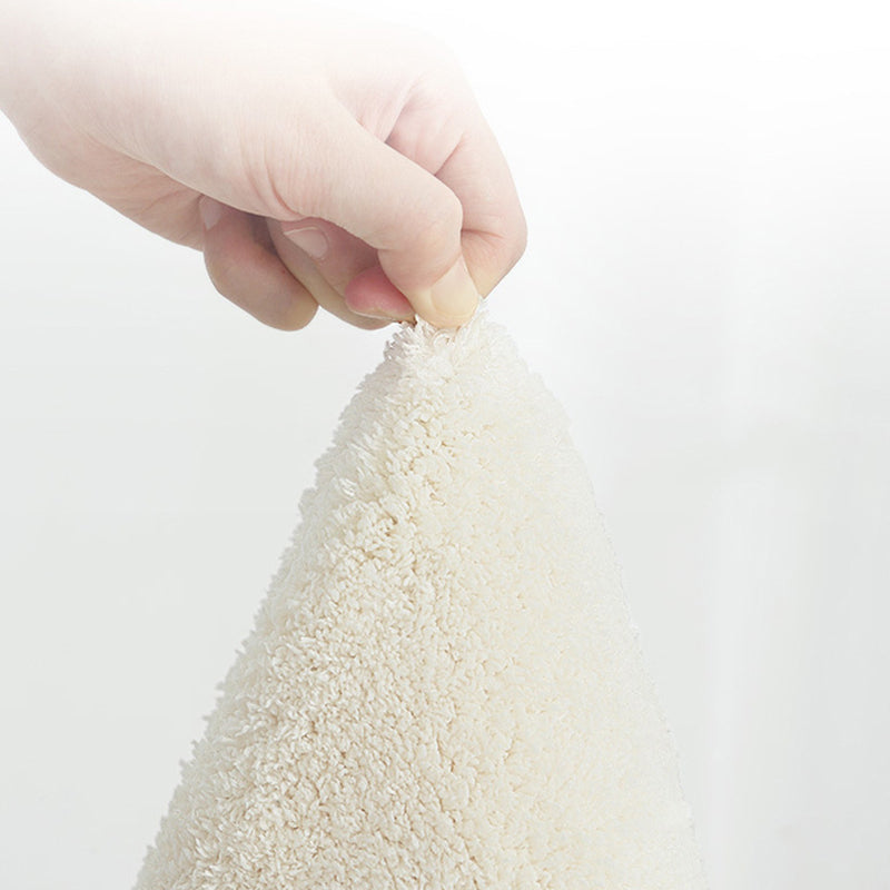 Green Modern Rug Polyester Plant Area Rug Washable Indoor Rug for Home Decoration