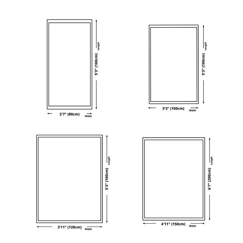 Contemporary Checkered Print Rug Polyester Carpet Stain Resistant Indoor Rug for Home Decoration