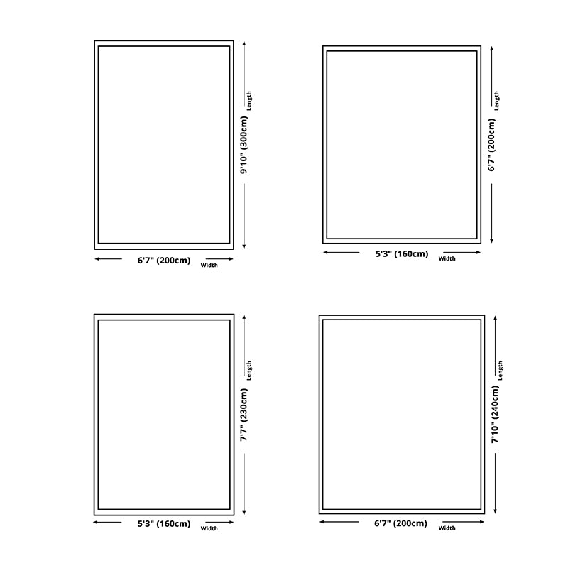 Camel Modern Rug Polyester Pure Color Indoor Rug Non-Slip Backing Rug for Living Room