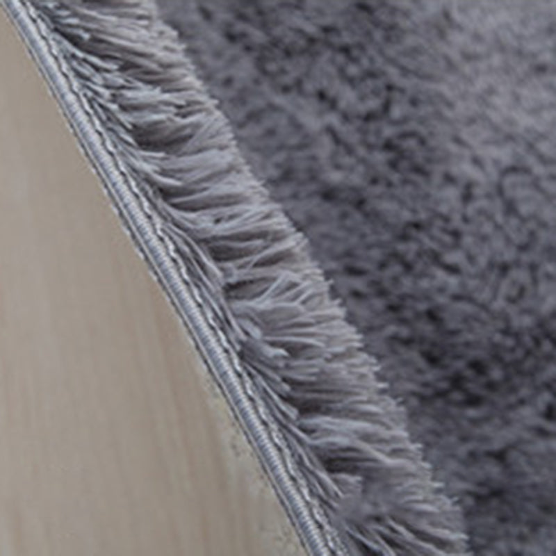 Simplicity Home Decoration Rug Plain Shag Area Carpet Polyester Stain Resistant Indoor Carpet