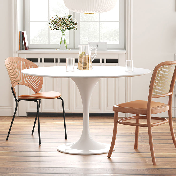 Tavolo da pranzo standard bianco contemporaneo tavolo da pranzo in pietra sinterizzato per cucina