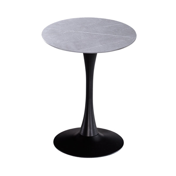 Moderne ronde eettafel gesinterde stenen eettafel met tulpbasis voor thuiskeukendiner
