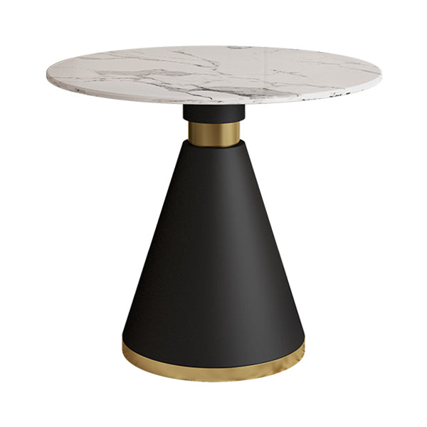 Stone Dining Site Table Contemporary Round Dining Table for Kitchen Home