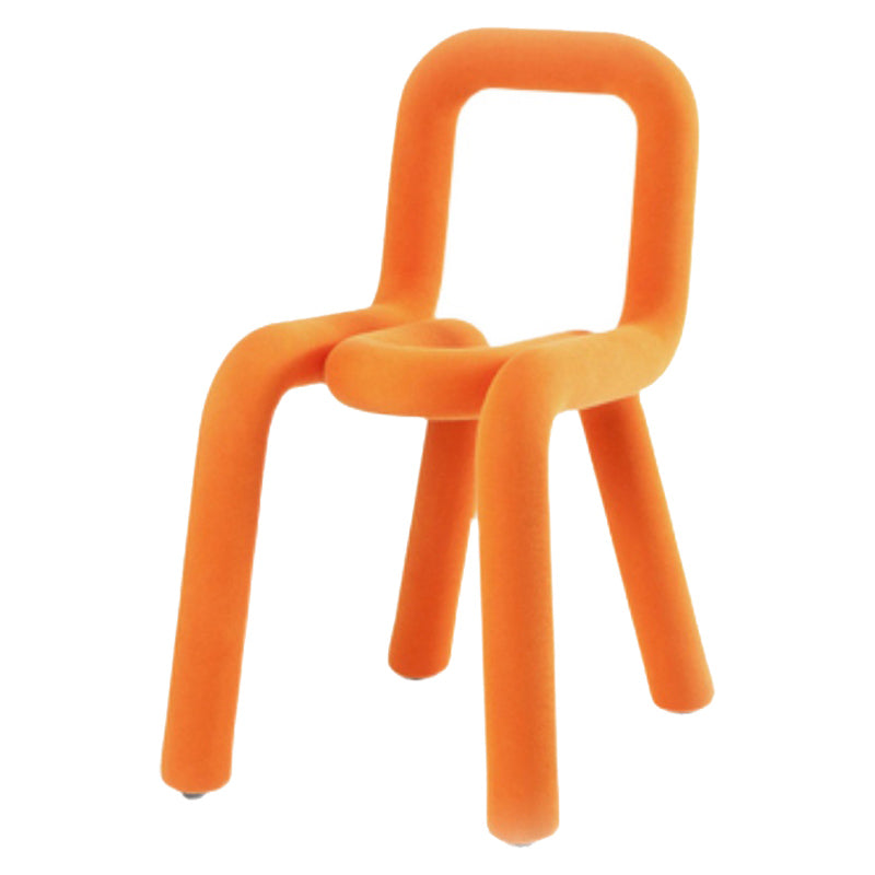 Modern Indoor-Outdoor Side Chair Multicolor Open Back Side Dining Chairs