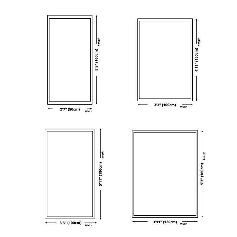 Dark Red Simplicity Rug Polyester Father Christmas Rug Washable Rug for Living Room