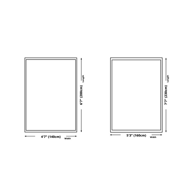 Nordic Indoor Rug Modern Polyester Carpet Washable  Non-Slip Area Carpet for Living Room