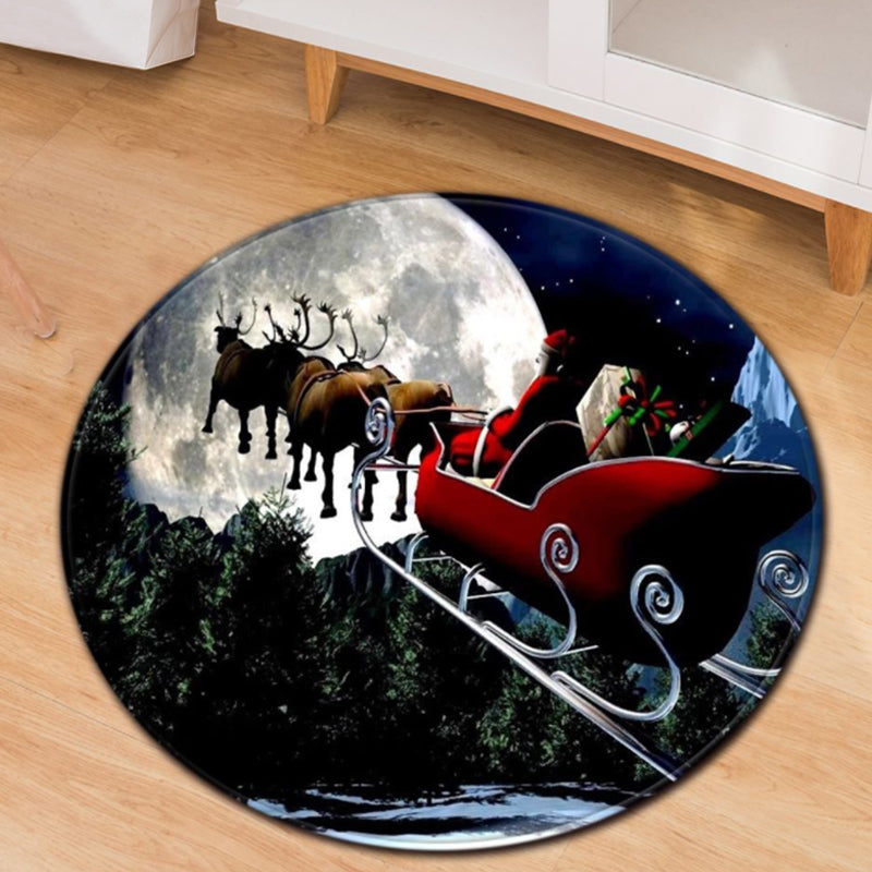 Gold House Rug Polyester Modern Rug Washable Indoor Rug for Living Room