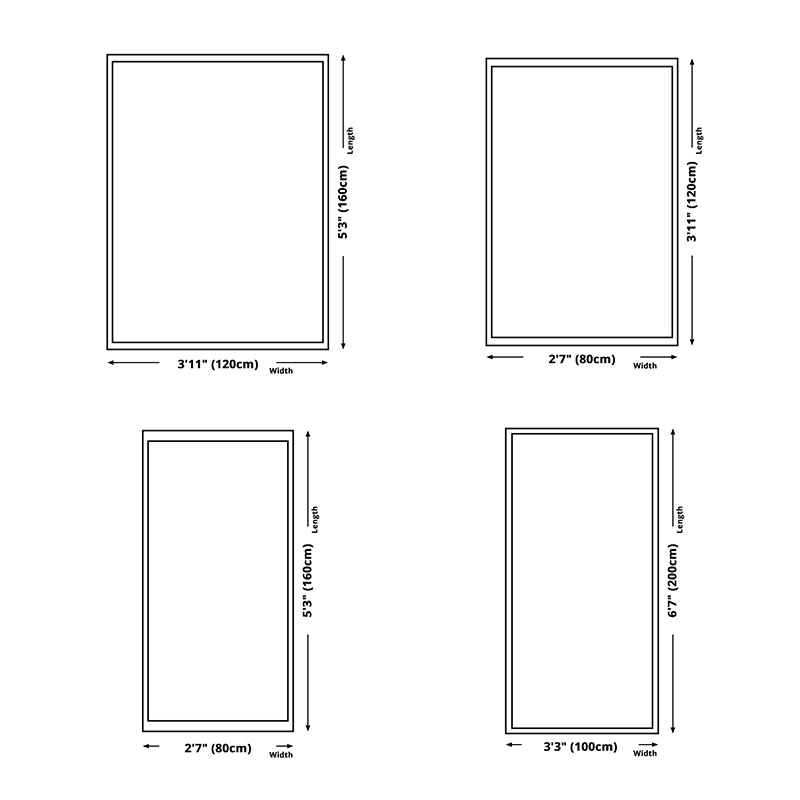 Black Modern Carpet Polyester Hexagonal Carpet Non-Slip Backing Carpet for Home Decor