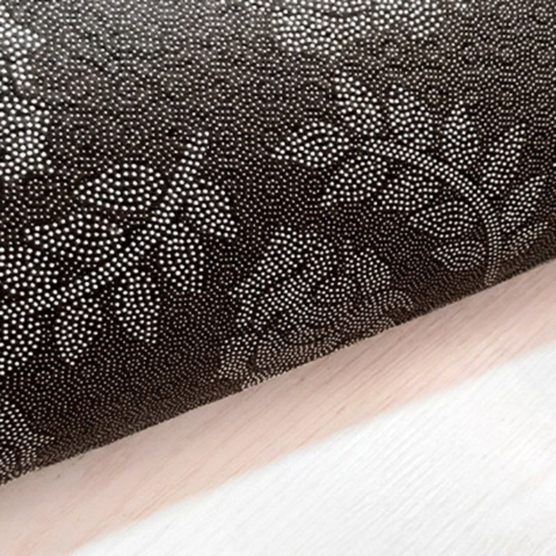 Orange Modern Carpet Polyester Color Block Carpet Non-Slip Backing Carpet for Living Room