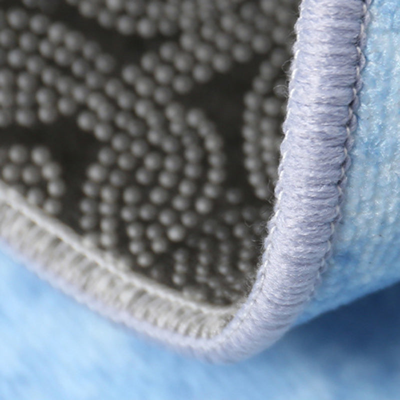 Dark Grey Carpet Poyester Graphic Carpet Washable Carpet for Home Decoration