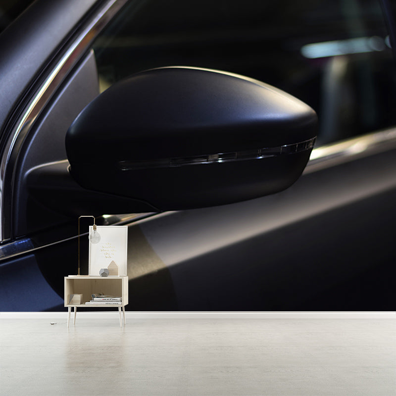 Car Mural Mildew Resistant Wall Covering for Living Room Decoration, Custom Size Available