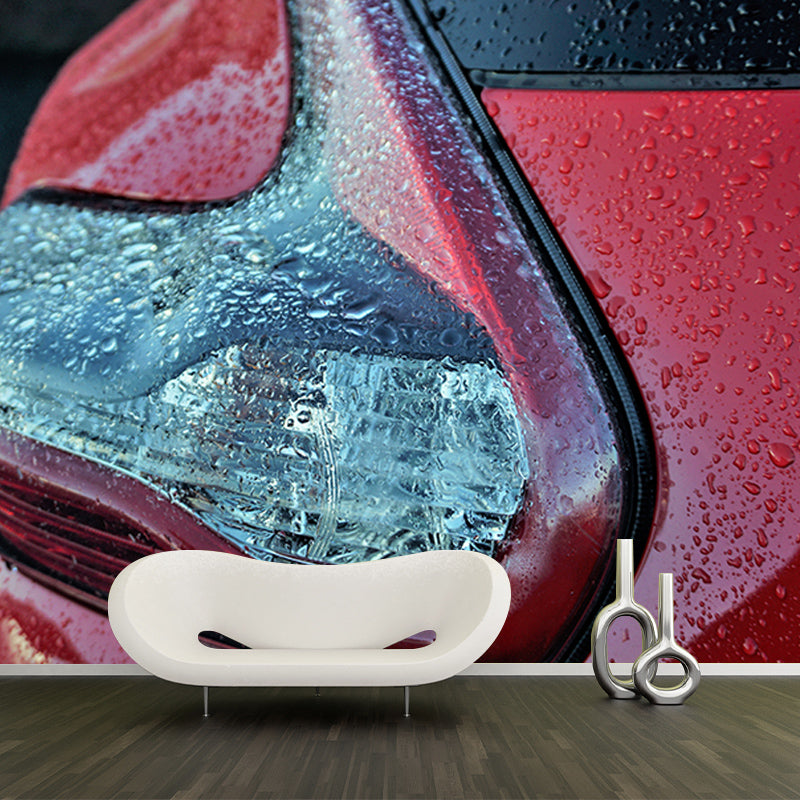 Contemporary Car Wall Covering for Sleeping Room, Custom Size Available