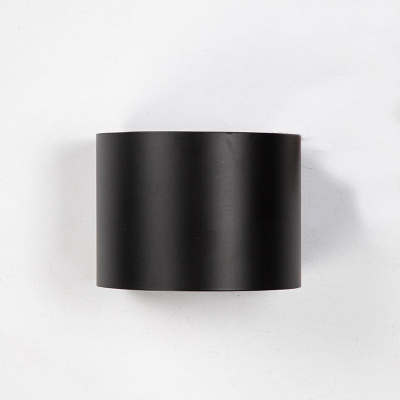 Lampada a parete da esterno a 2 luci moderne con parete in alluminio per giardino