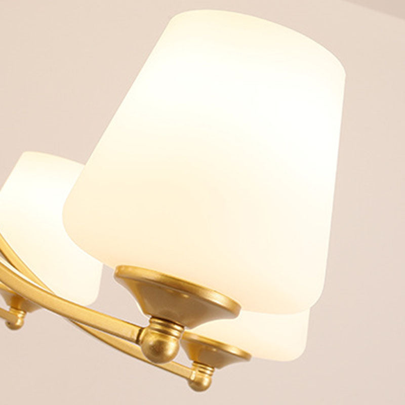 Branch Chandelier Modern Style Glass Multi Lights Chandelier Lighting Fixtures