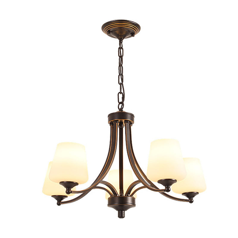 Branch Chandelier Modern Style Glass Multi Lights Chandelier Lighting Fixtures