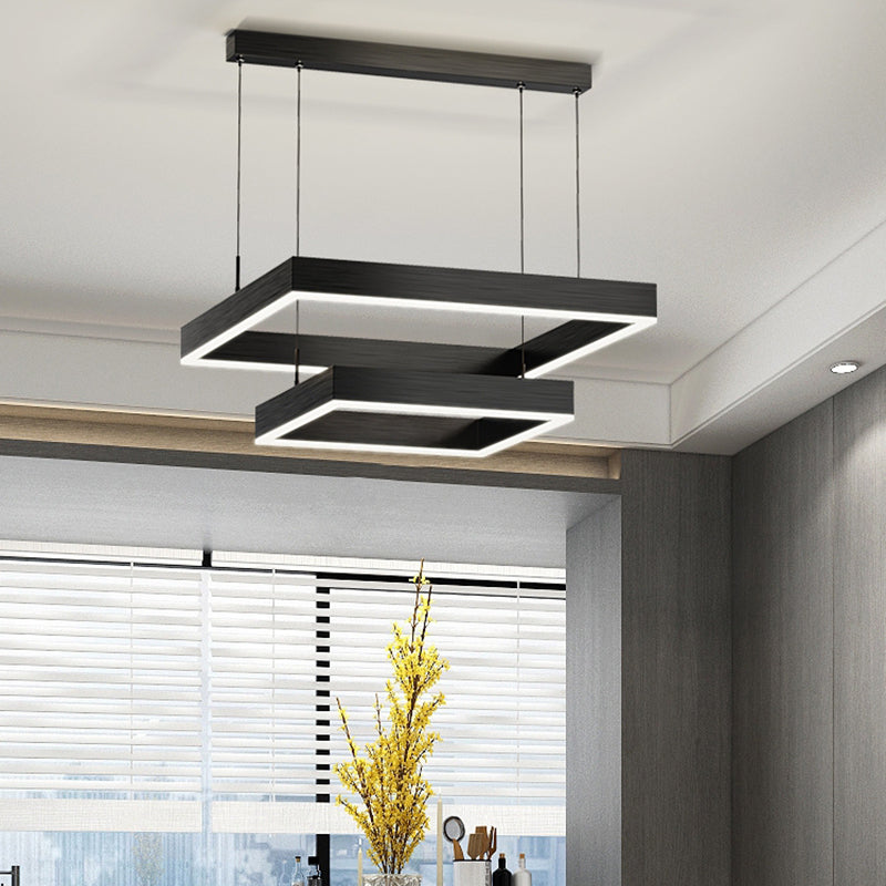 Nordic Modern Simple Style Pendant Chandelier Light for Living Room Dining Room