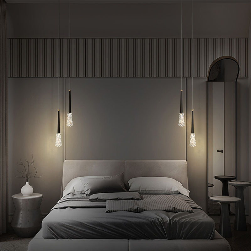 Kristall verjüngte Beleuchtung Anhänger moderne Anhänger Deckenleuchten für Schlafzimmer