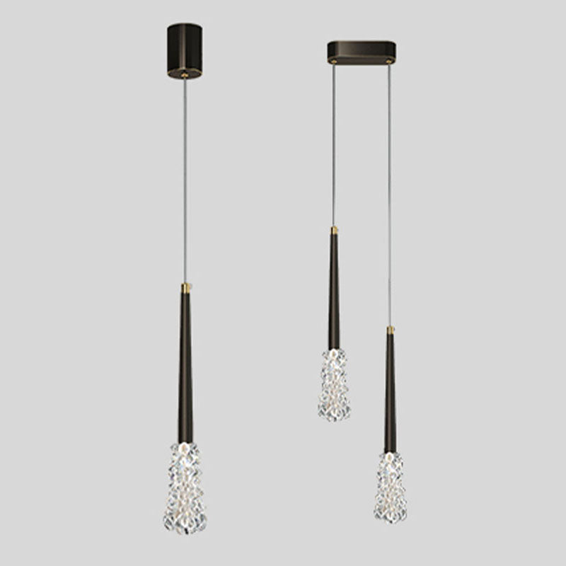 Kristall verjüngte Beleuchtung Anhänger moderne Anhänger Deckenleuchten für Schlafzimmer