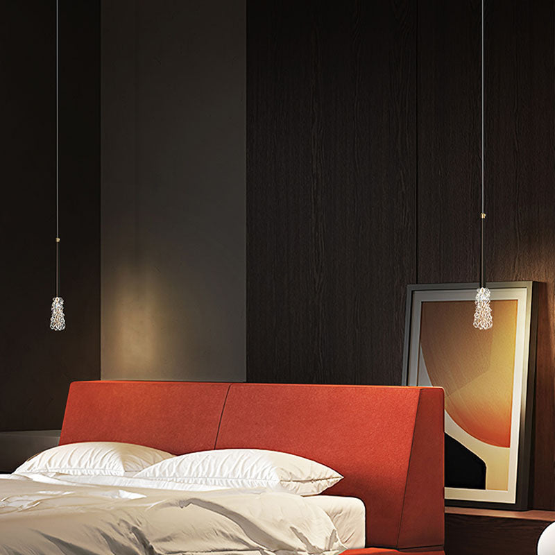 Kristall verjüngte Beleuchtung Anhänger moderne Anhänger Deckenleuchten für Schlafzimmer